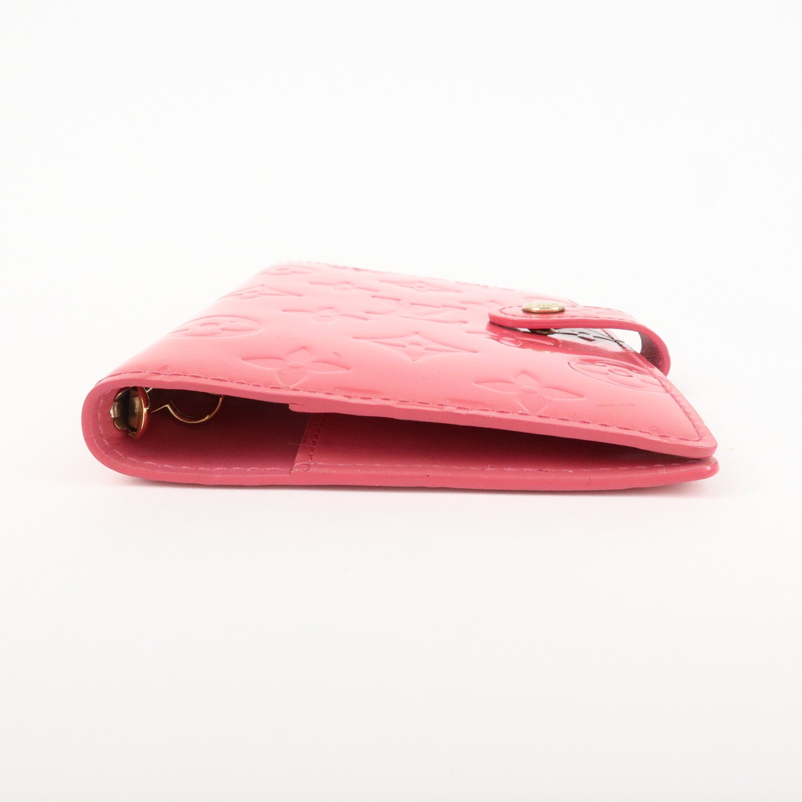 Louis Vuitton Monogram Vernis Agenda PM Planner Cover R2101F Used