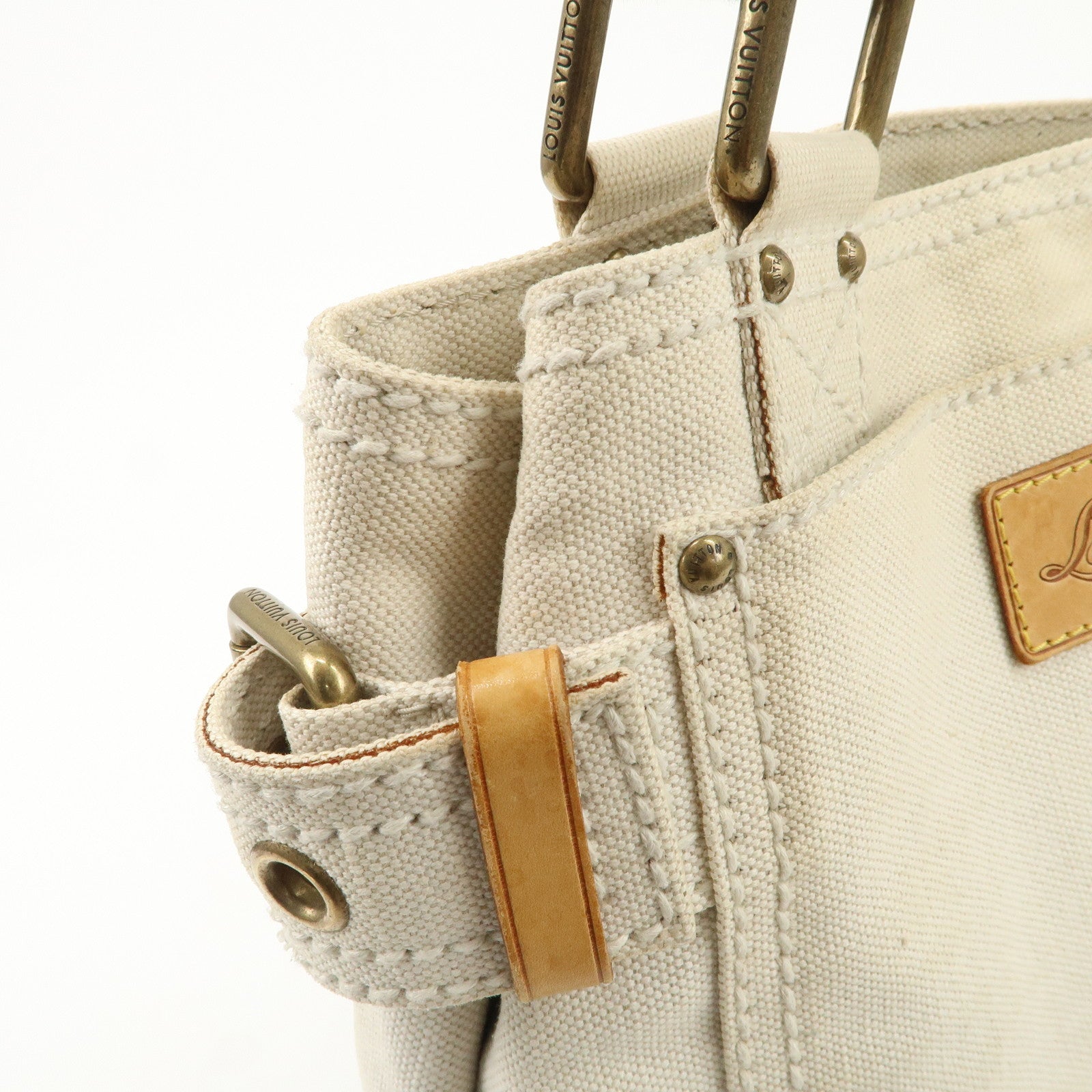 Louis Vuitton Cruise Line Globe Shopper MM Shoulder Bag M95114 Used