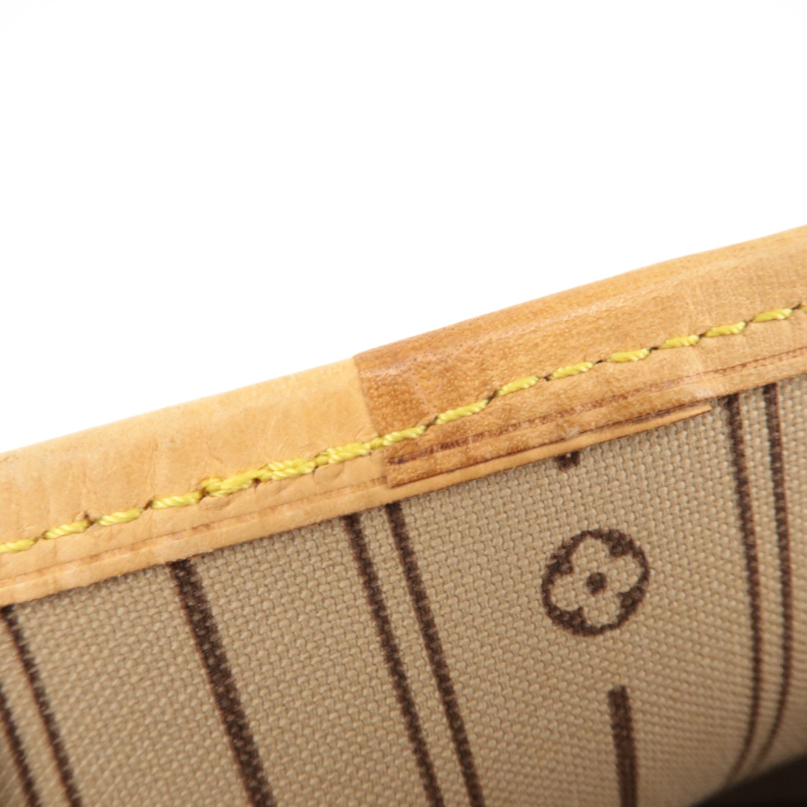 Louis Vuitton Monogram Neverfull MM Tote Bag Brown M40156 Used