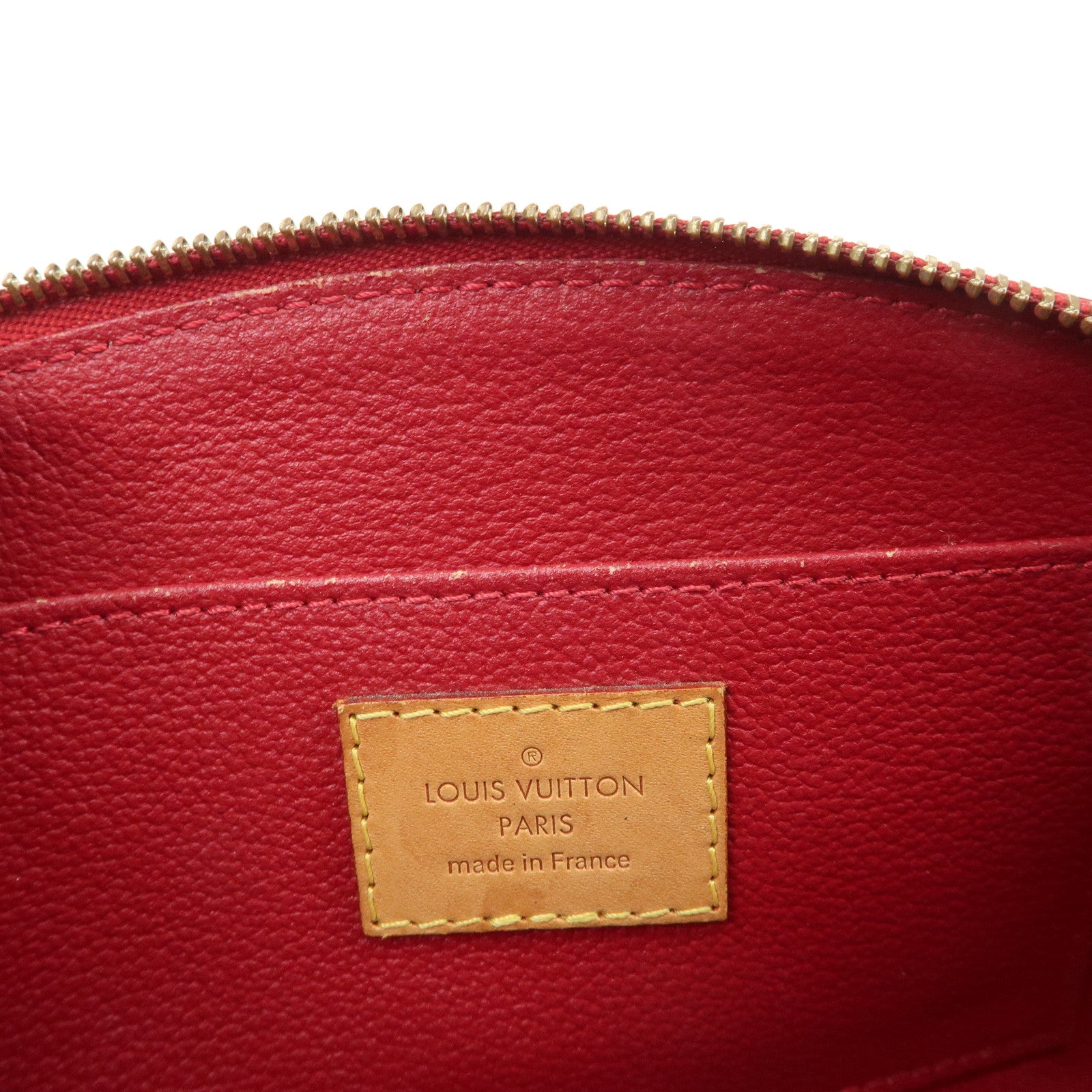Louis Vuitton Monogram Vernis Pochette Cosmetic Pouch M91496