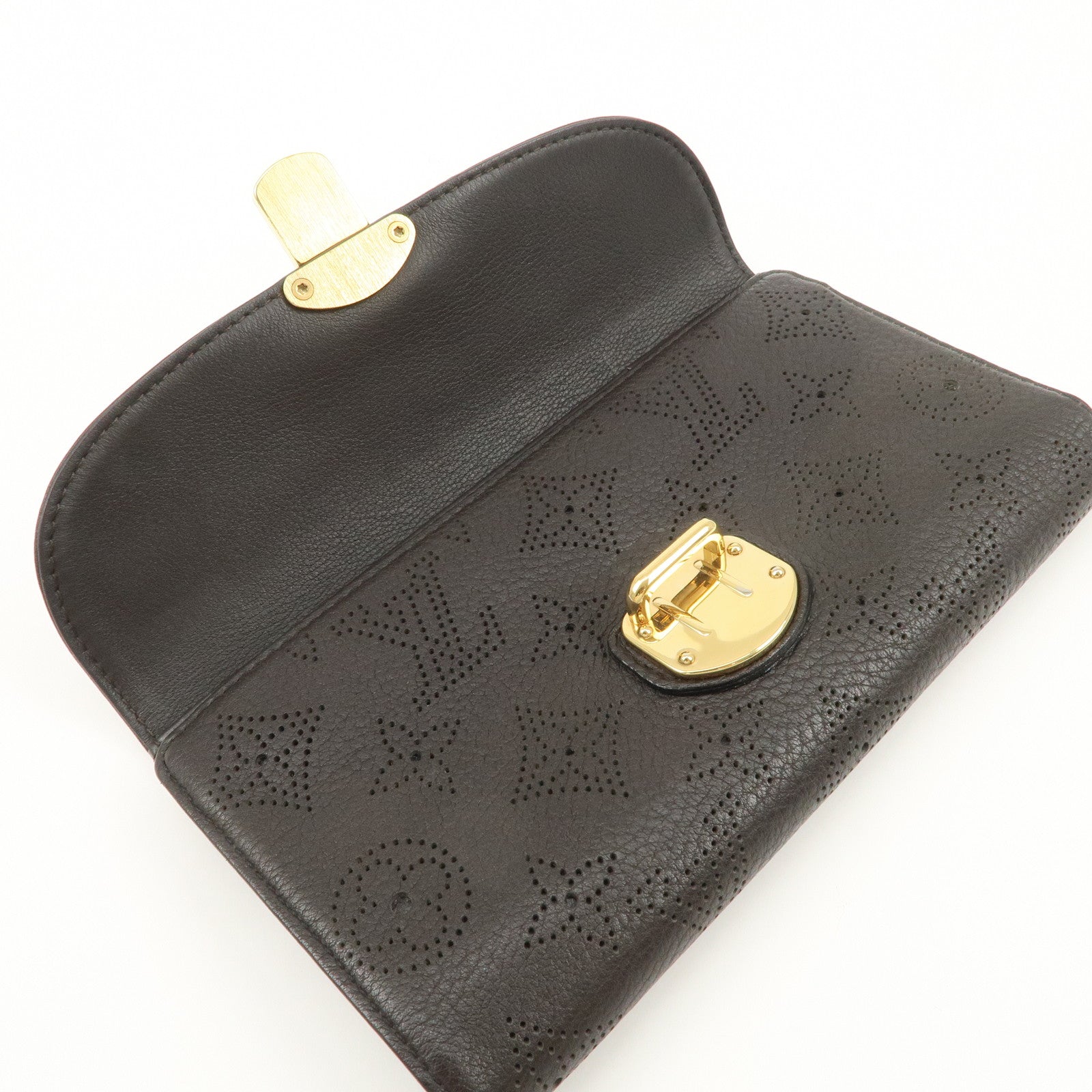 Louis Vuitton Monogram Mahina Leather Portefeuille Wallet M95968 Used