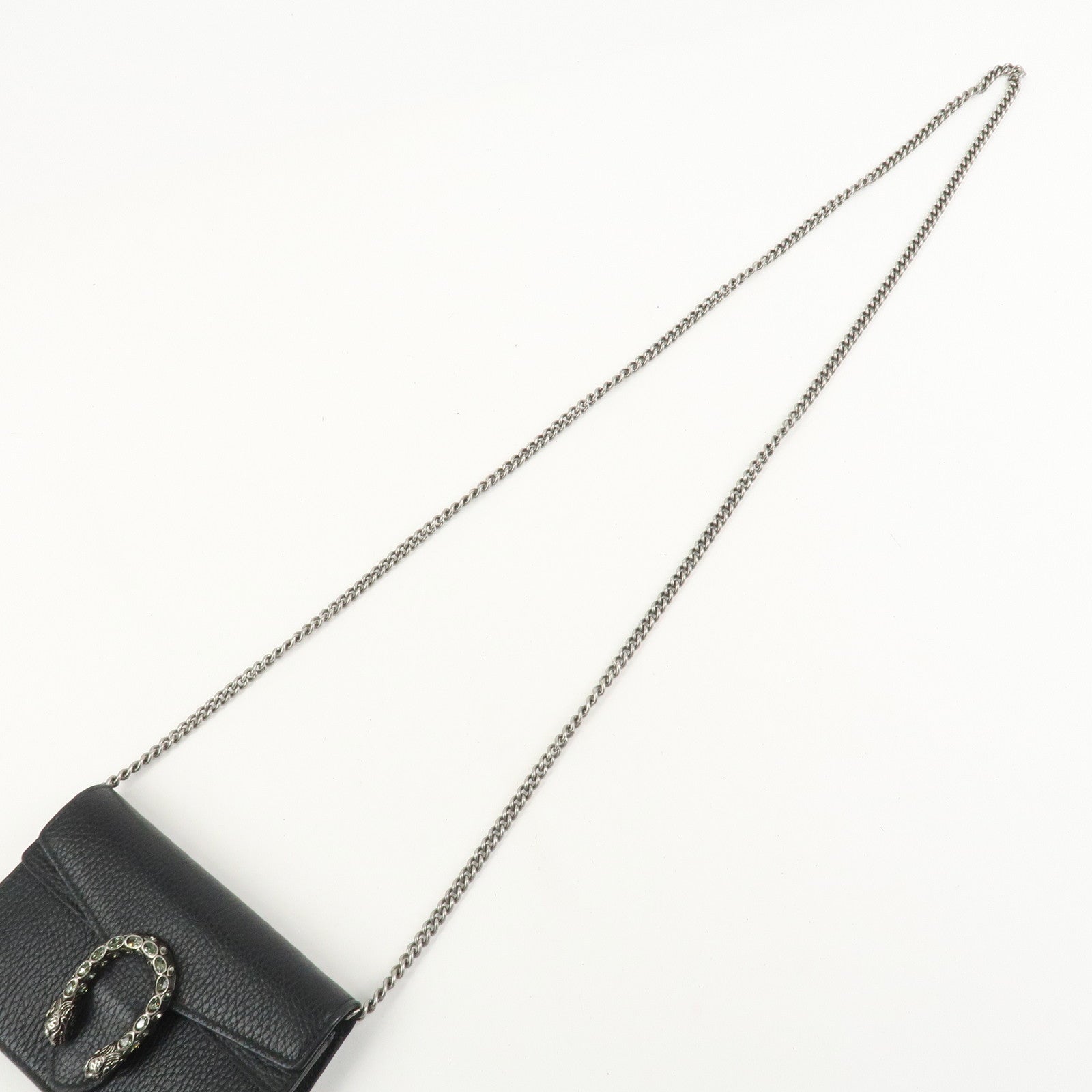 GUCCI Dionysus Super Mini Bag Leather Chain Shoulder Bag 476432