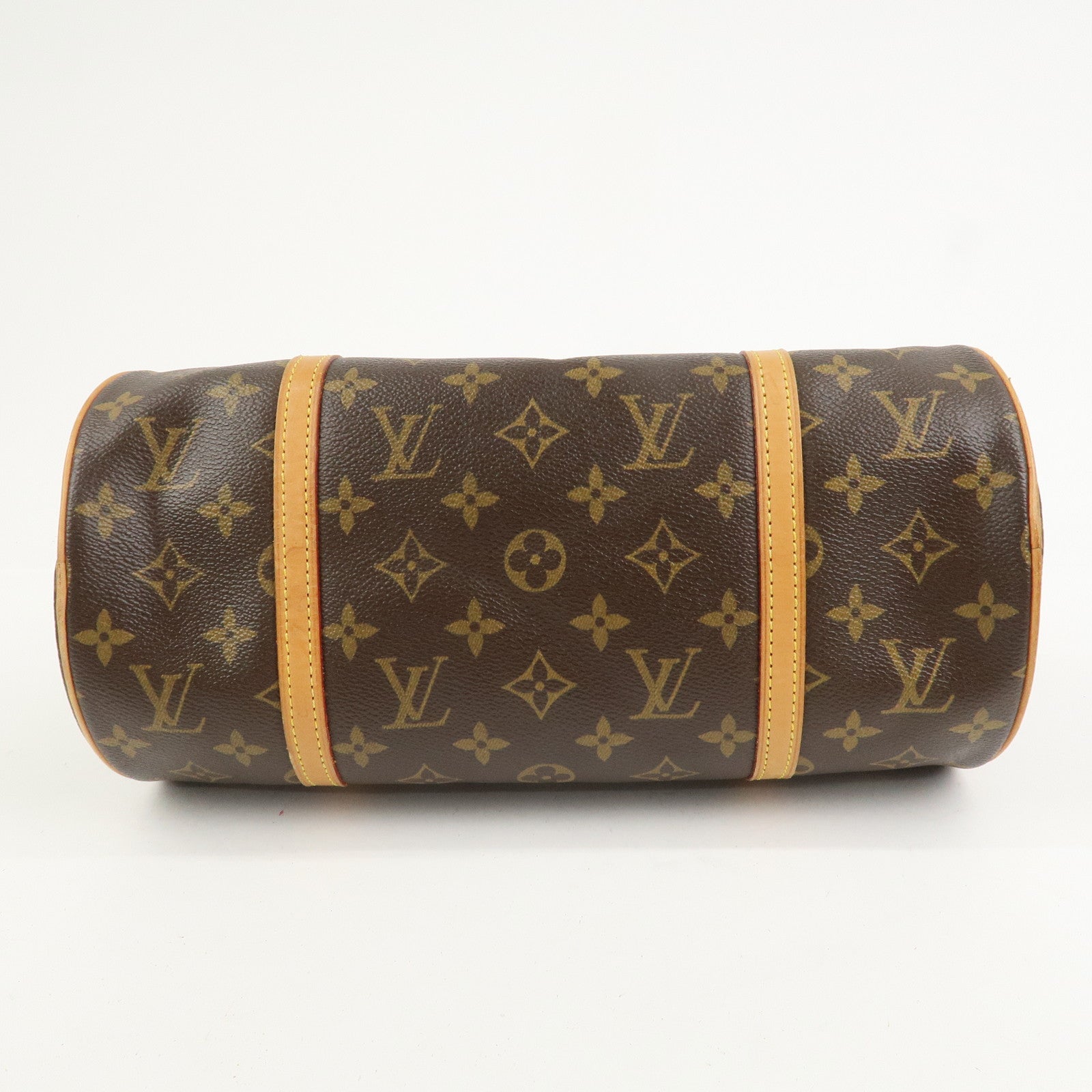 Louis Vuitton Monogram Papillon 30 Hand Bag New Style Brown M51385