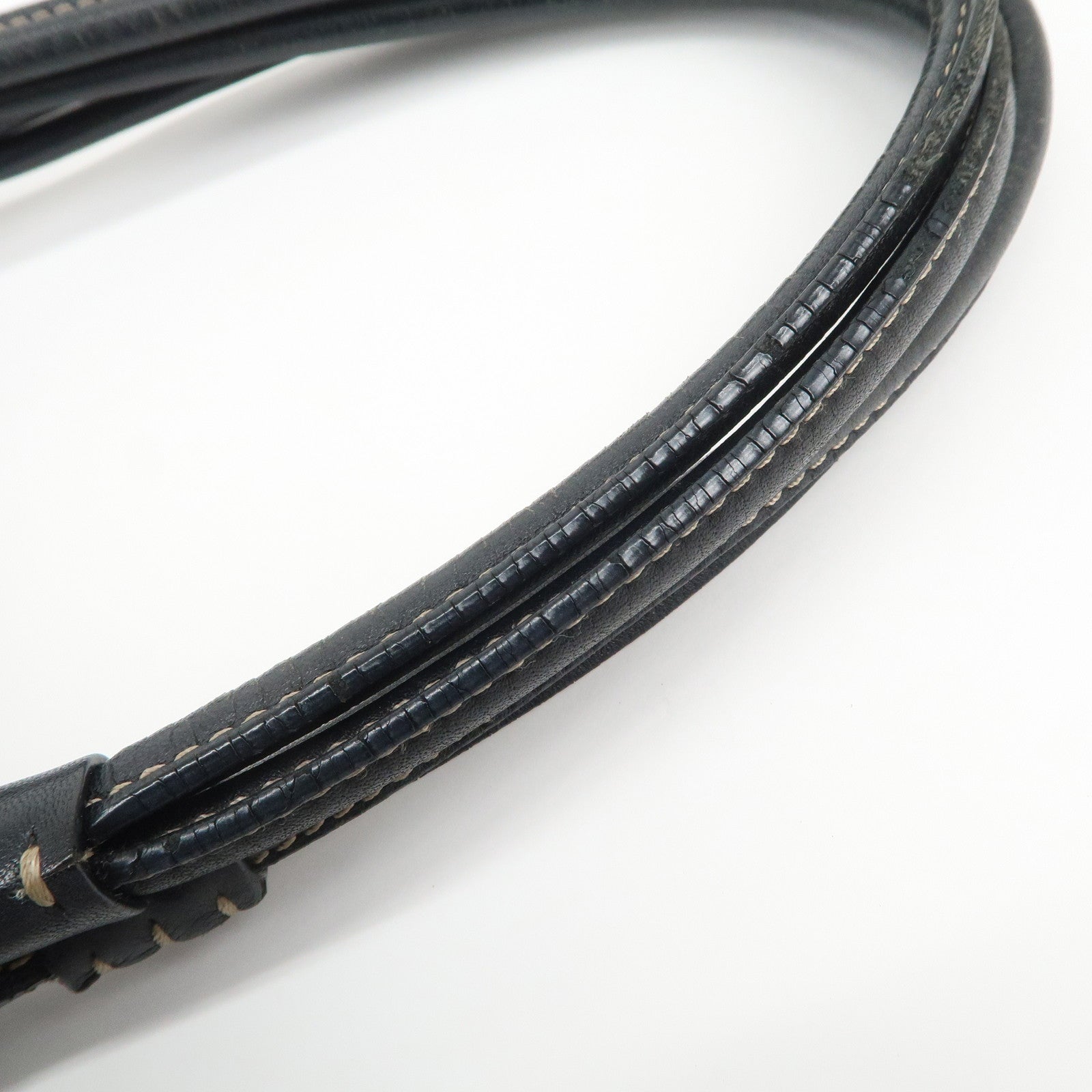 LOEWE Anagram Calf Leather Tote Bag Shoulder Bag Black