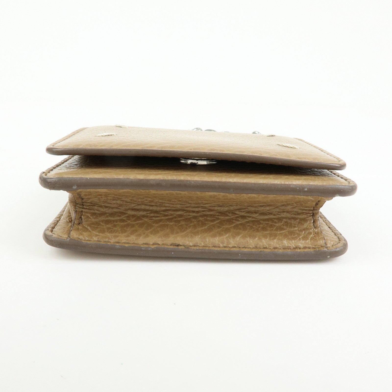 Maison Margiela Calf Leather 4 Stitch Mini Chain Wallet S56UI0148