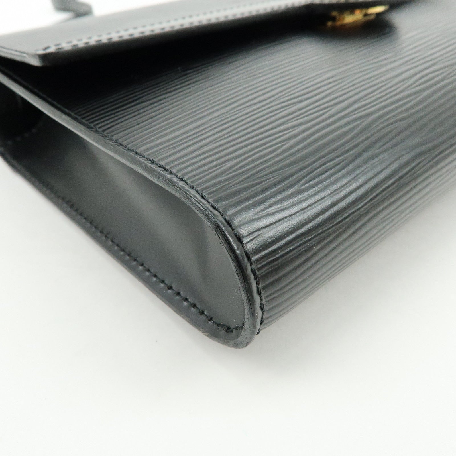 Louis Vuitton Epi Arche 2Way Shoulder Bag Clutch Bag Noir M52572