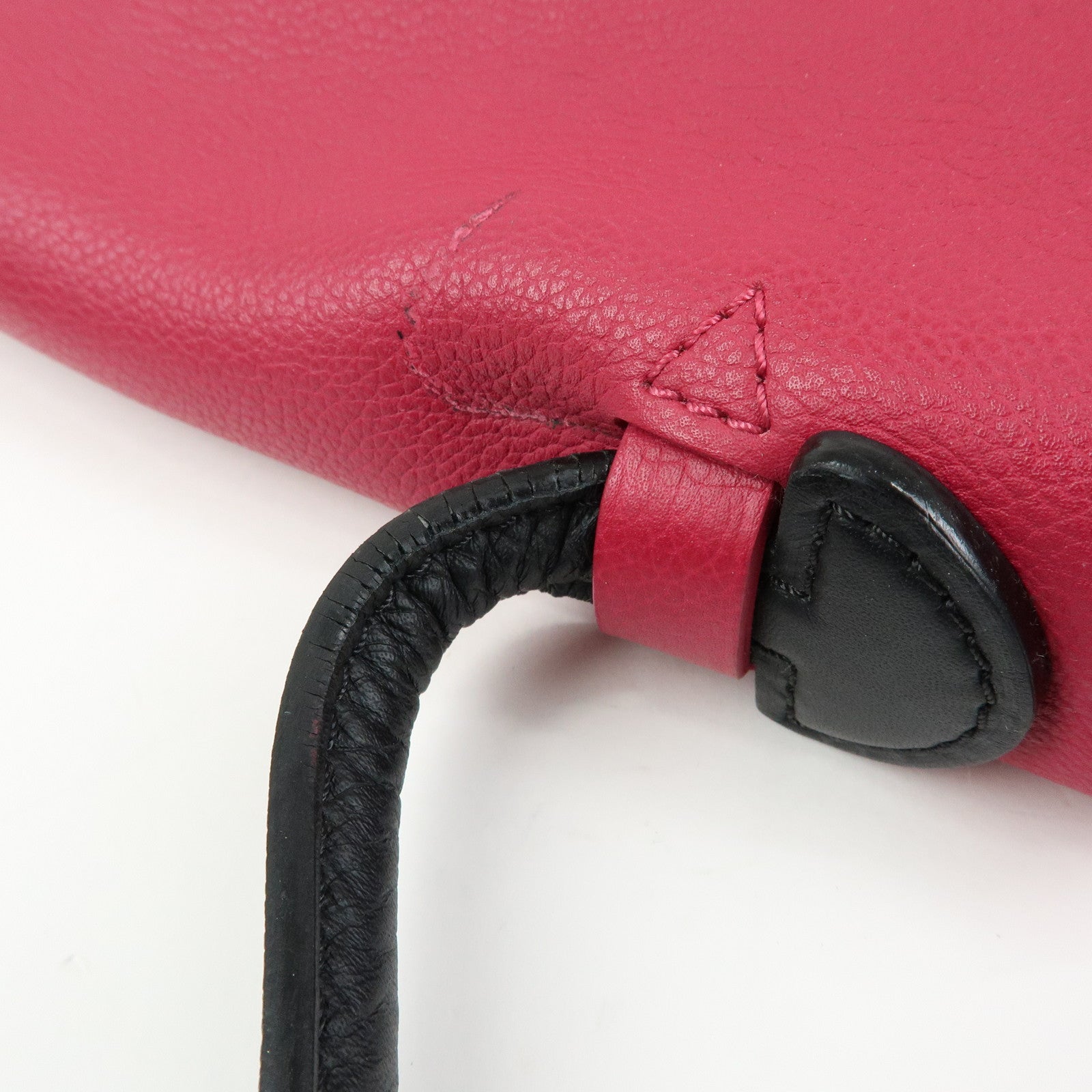 Louis Vuitton Lockme PM Leather Hand Shoulder Bag Fuchsia M50360