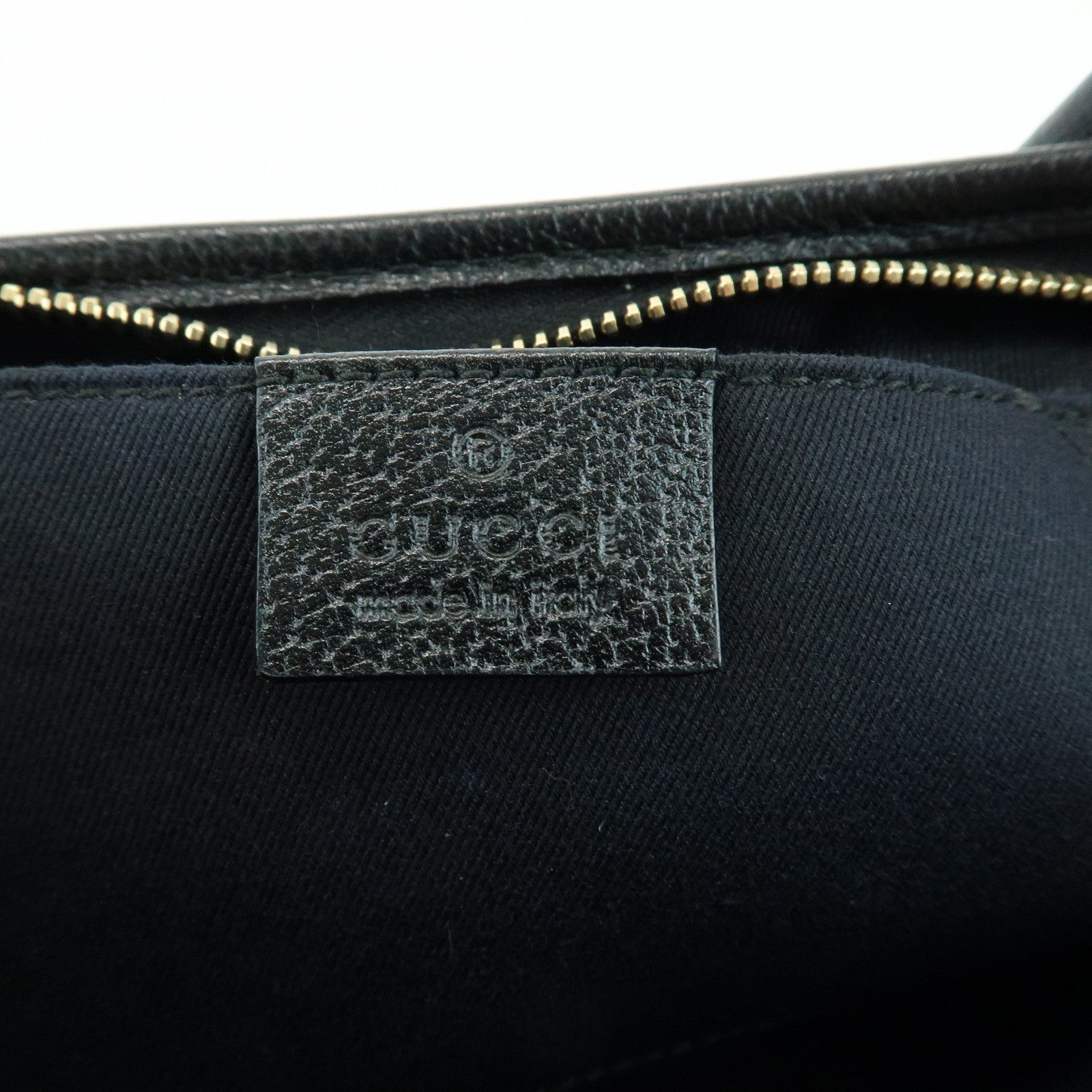 GUCCI Abbey GG Canvas Leather Pouch Shoulder Bag Hand Bag 130939