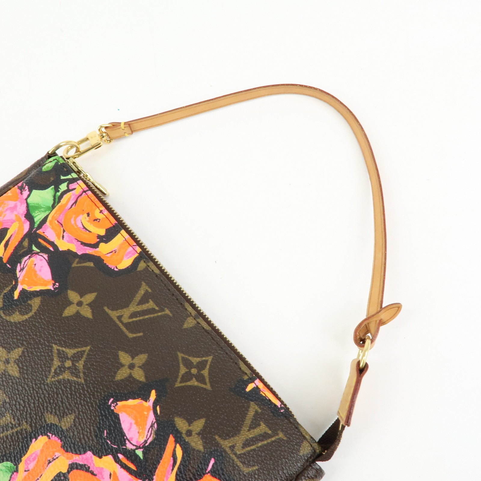 Louis Vuitton Monogram Rose Pochette Accessoires Pouch M48615