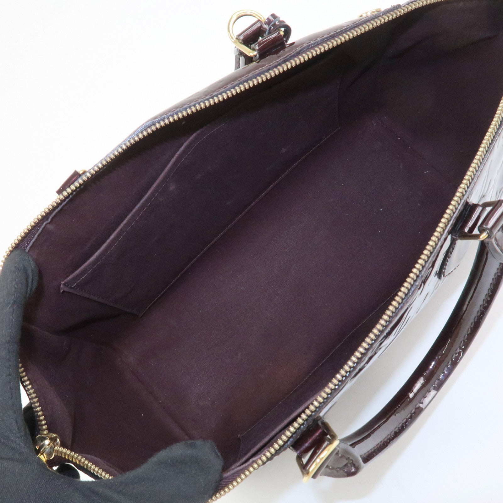 Louis Vuitton Monogam Vernis Leather Santa Monica 2Way Bag M50423