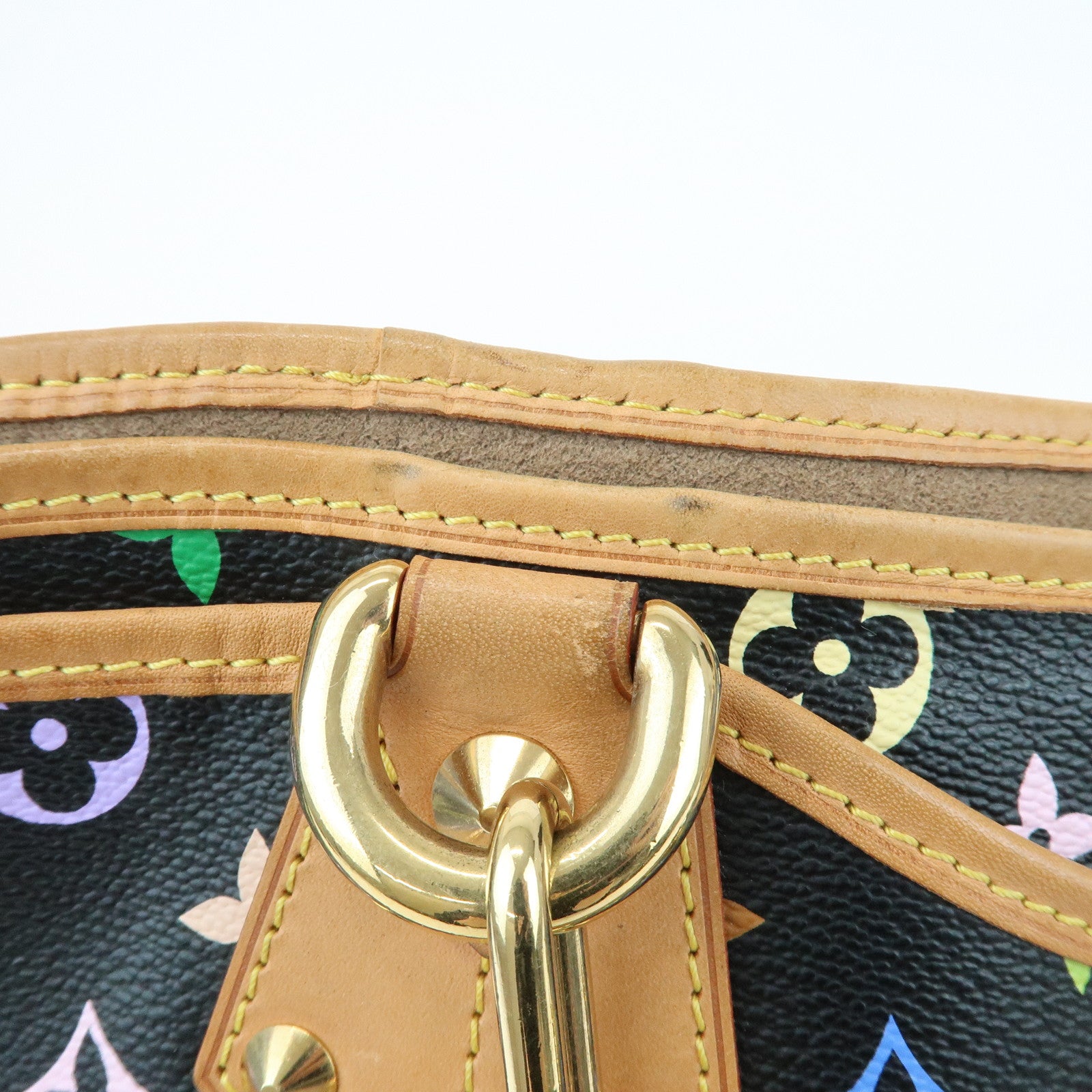 Louis Vuitton Monogram Multicolor Annie MM Shoulder Bag Noir M40308