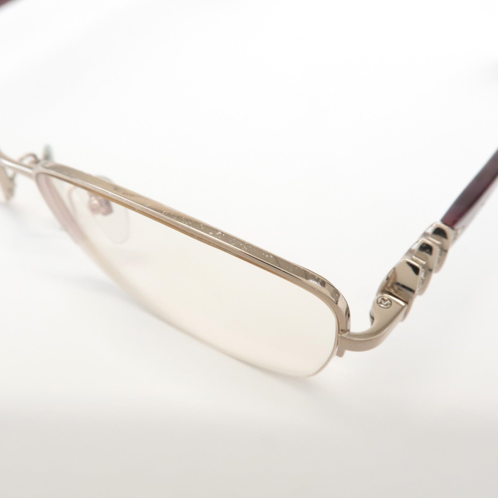 BVLGARI Metal Plastic Diva Glasses Red 2162B 266 Used