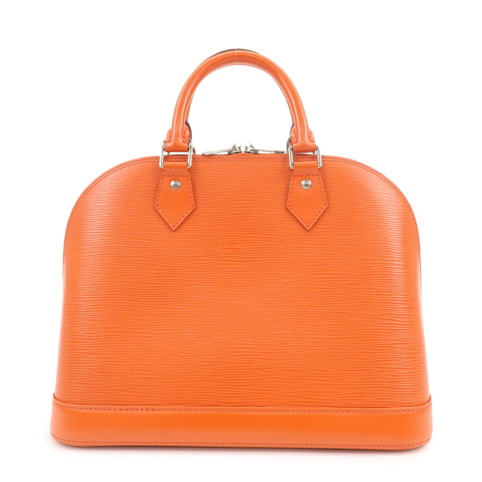 Louis Vuitton Epi Alma PM Hand Bag Pimont Orange M40623