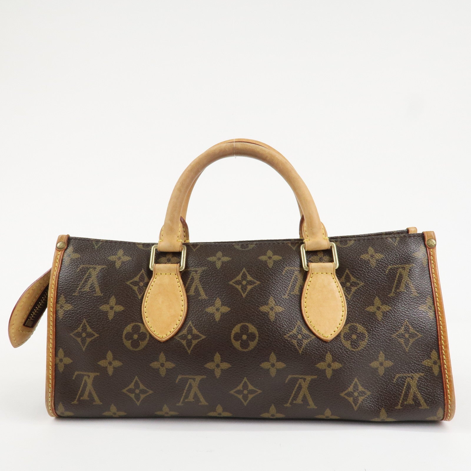 Louis Vuitton Monogram Popincourt Hand Bag Brown M40009 Used
