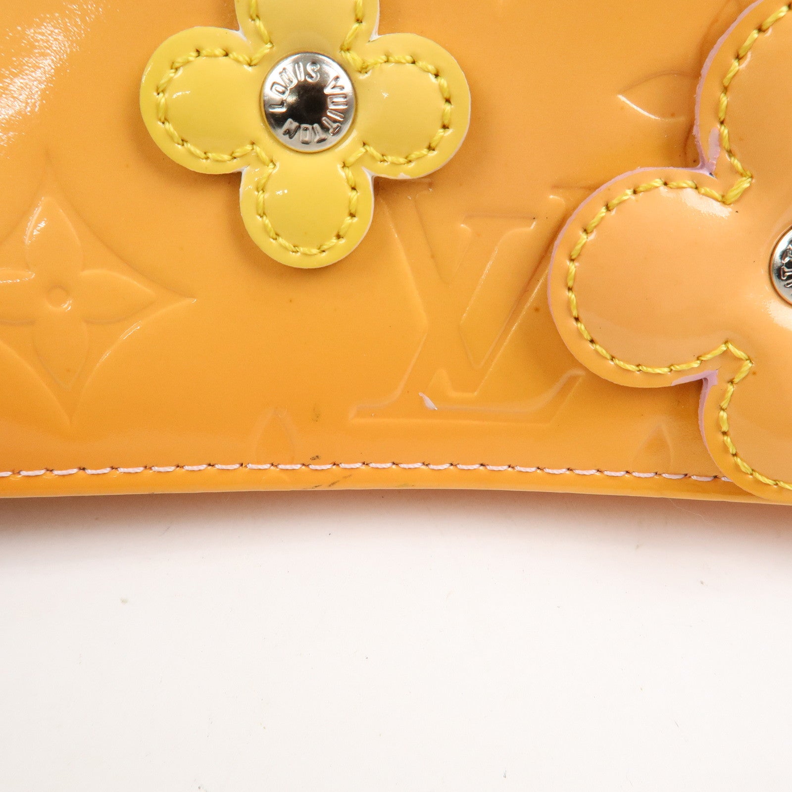 Louis Vuitton Monogram Vernis Flower Lexington Pouch M92248