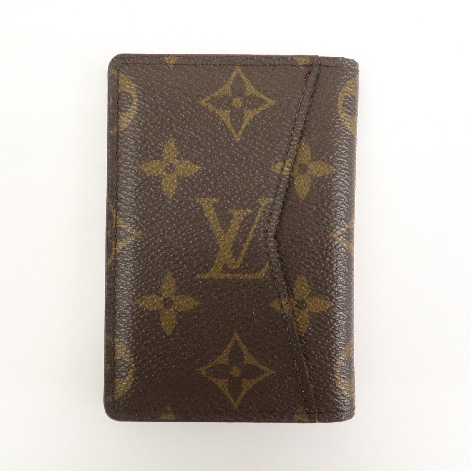 Louis Vuitton Monogram Organizer de Poche Card Case Brown M60502