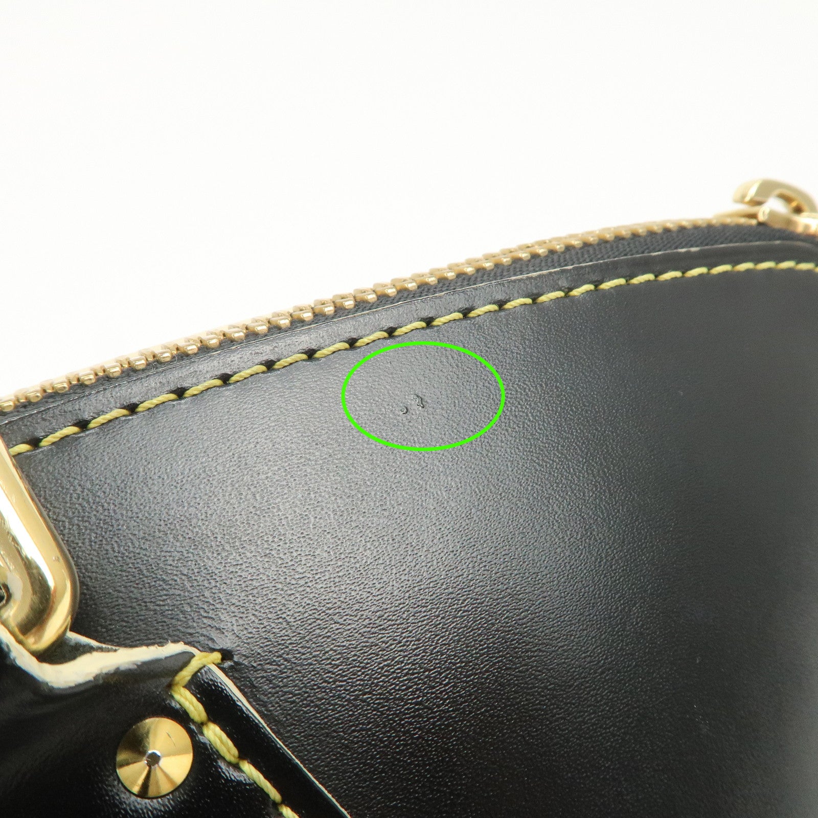 Louis Vuitton Suhari Leather Lock It MM Hand Bag Noir Black M91875