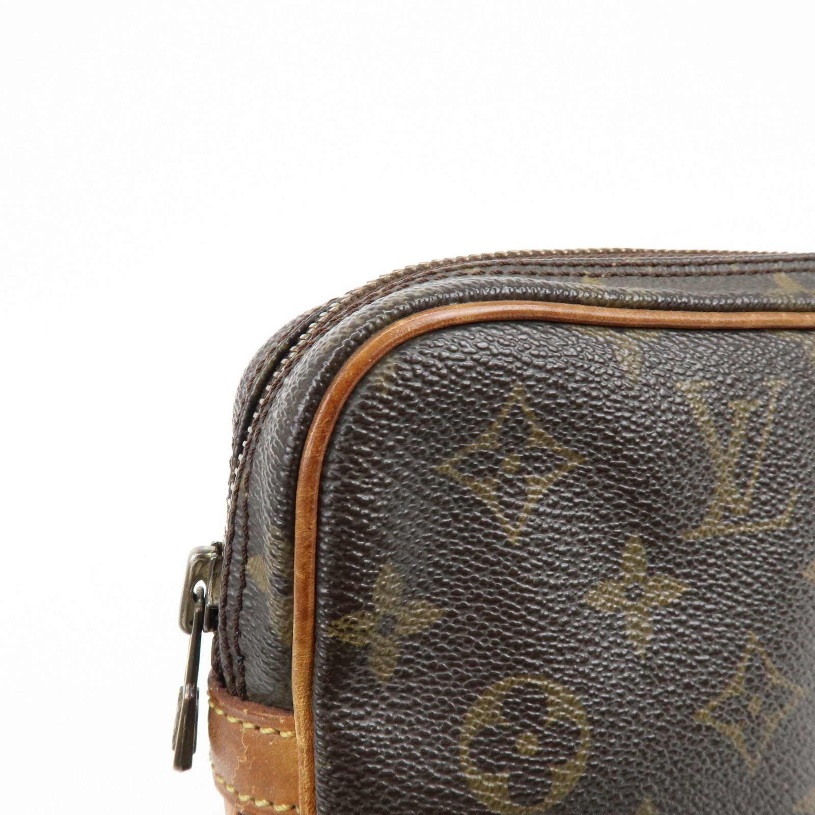 Louis Vuitton Monogram Pochette Marly Bandouliere Bag Brown M51828