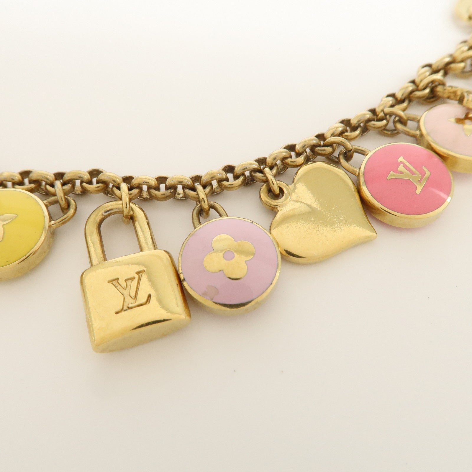 Louis Vuitton Porte Cles Chaine Pastilles Metal Key Chain M66172