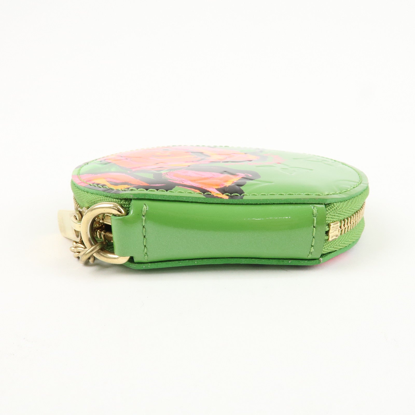 Louis Vuitton Monogram Vernis Porte Monnaie Chapeau Coin Case M93692 Used