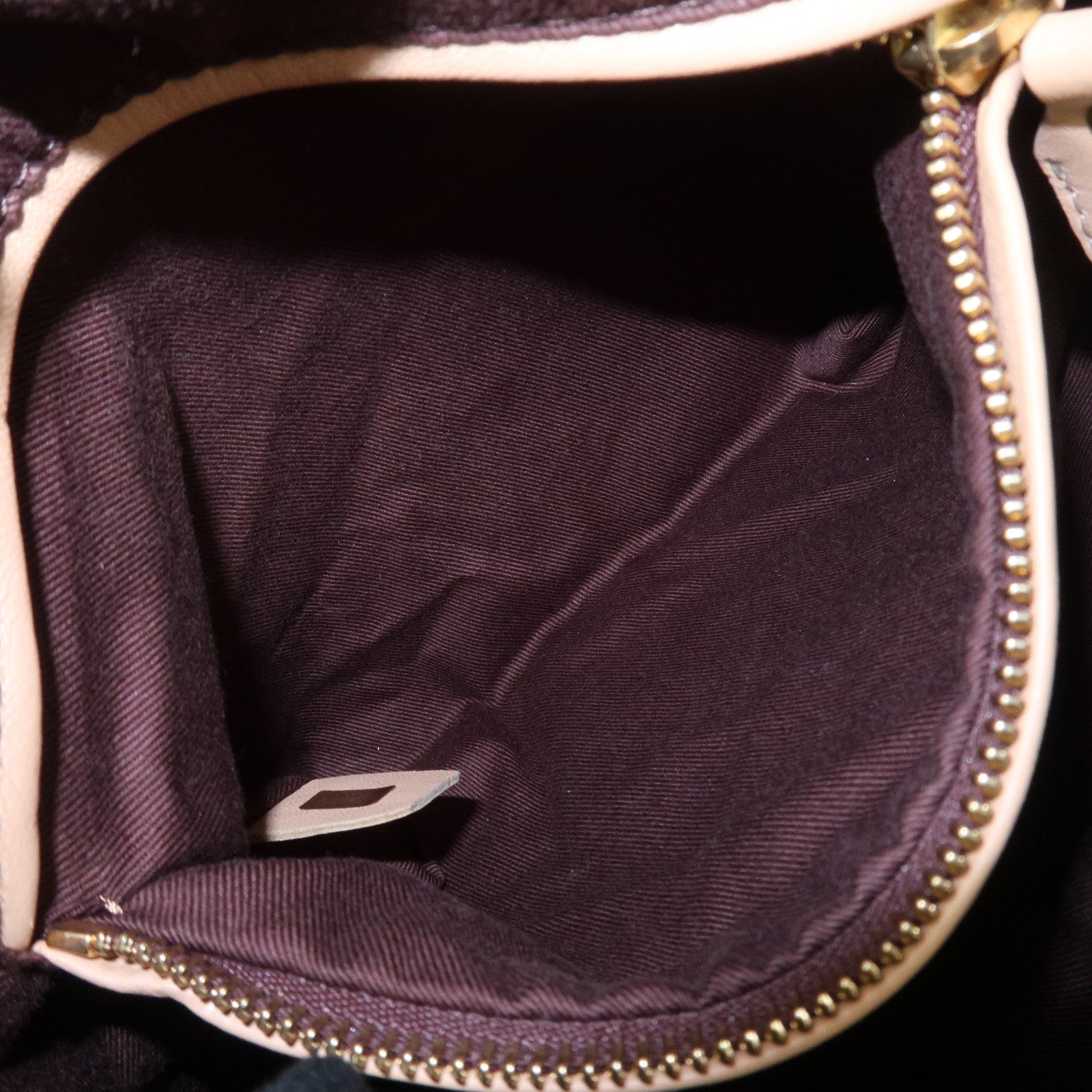 Chloe Paraty Leather 2Way Bag Hand Bag Shoulder Bag Gold 041056-09