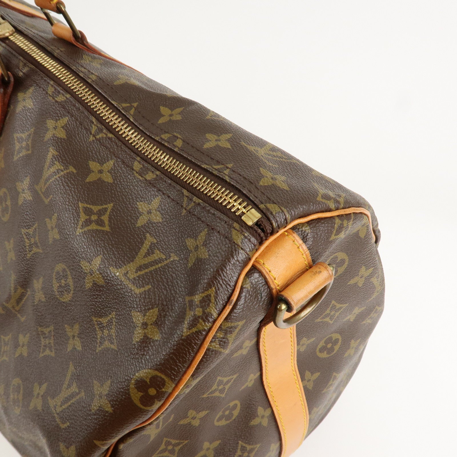 Louis Vuitton Monogram Keep All Bandouliere 55 Boston Bag M41414