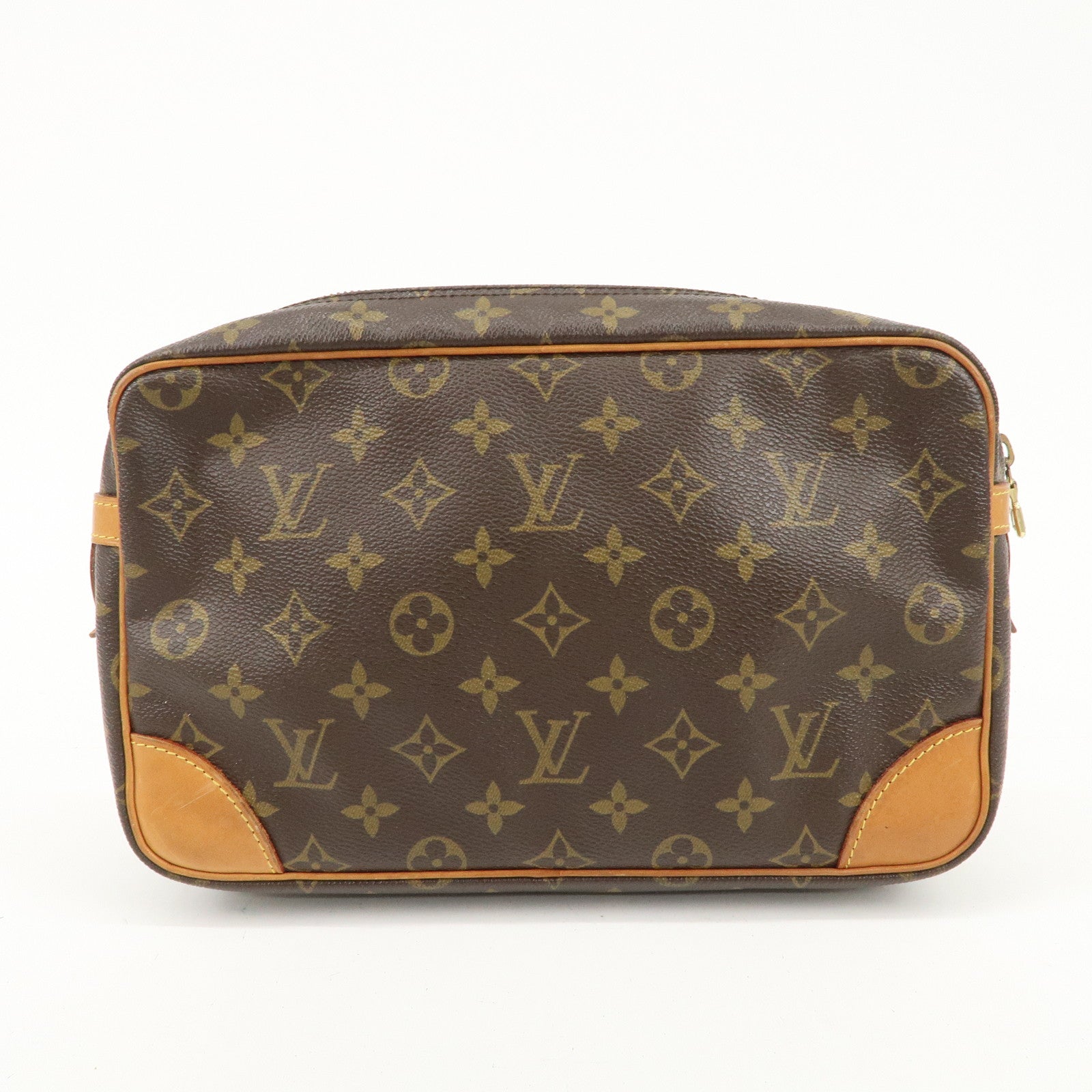 Louis Vuitton Monogram Compiegne 28 Pouch Clutch Bag M51845 Used