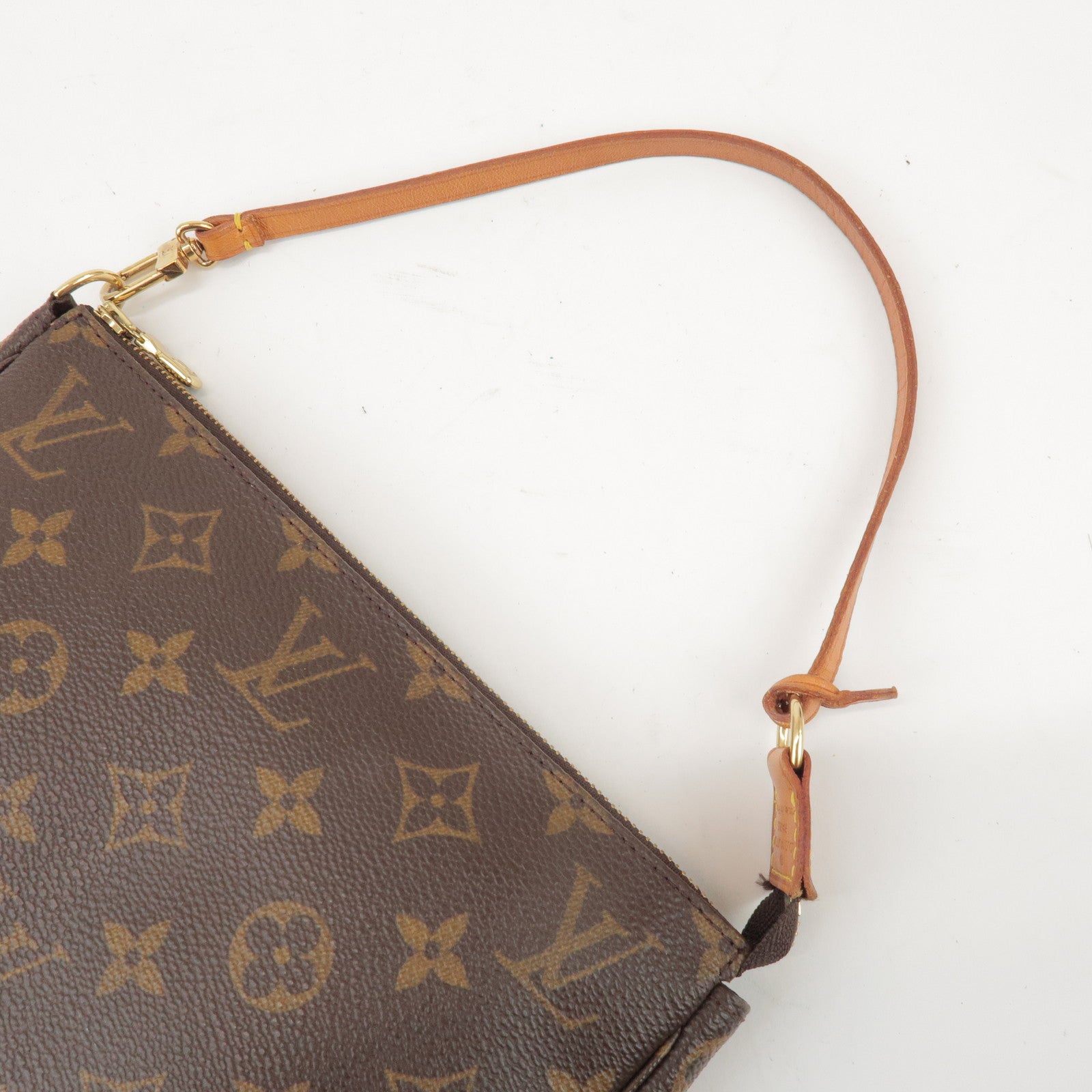 Louis Vuitton Monogram Pochette Accessoires Pouch Hand Bag M51980