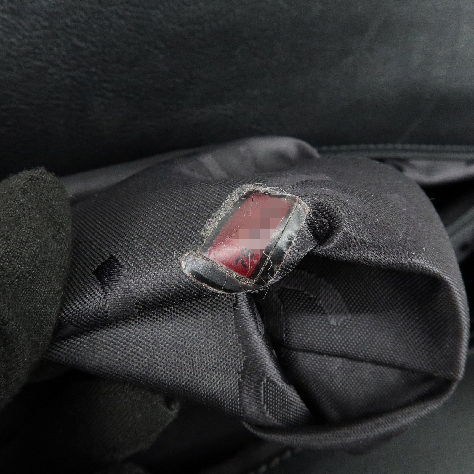 CHANEL Calf Leather 2Way Bag Shoulder Bag Tote Bag Black Gold