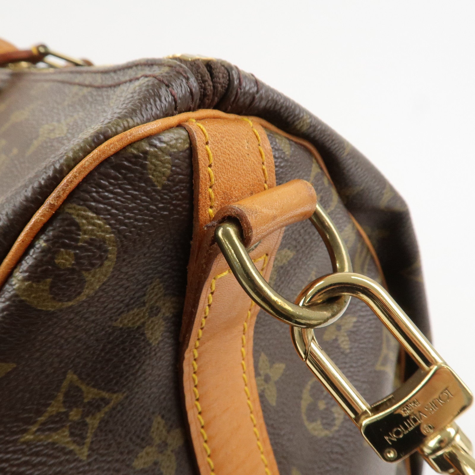 Louis Vuitton Monogram Keep All 50 Bandouliere Boston Bag M41416