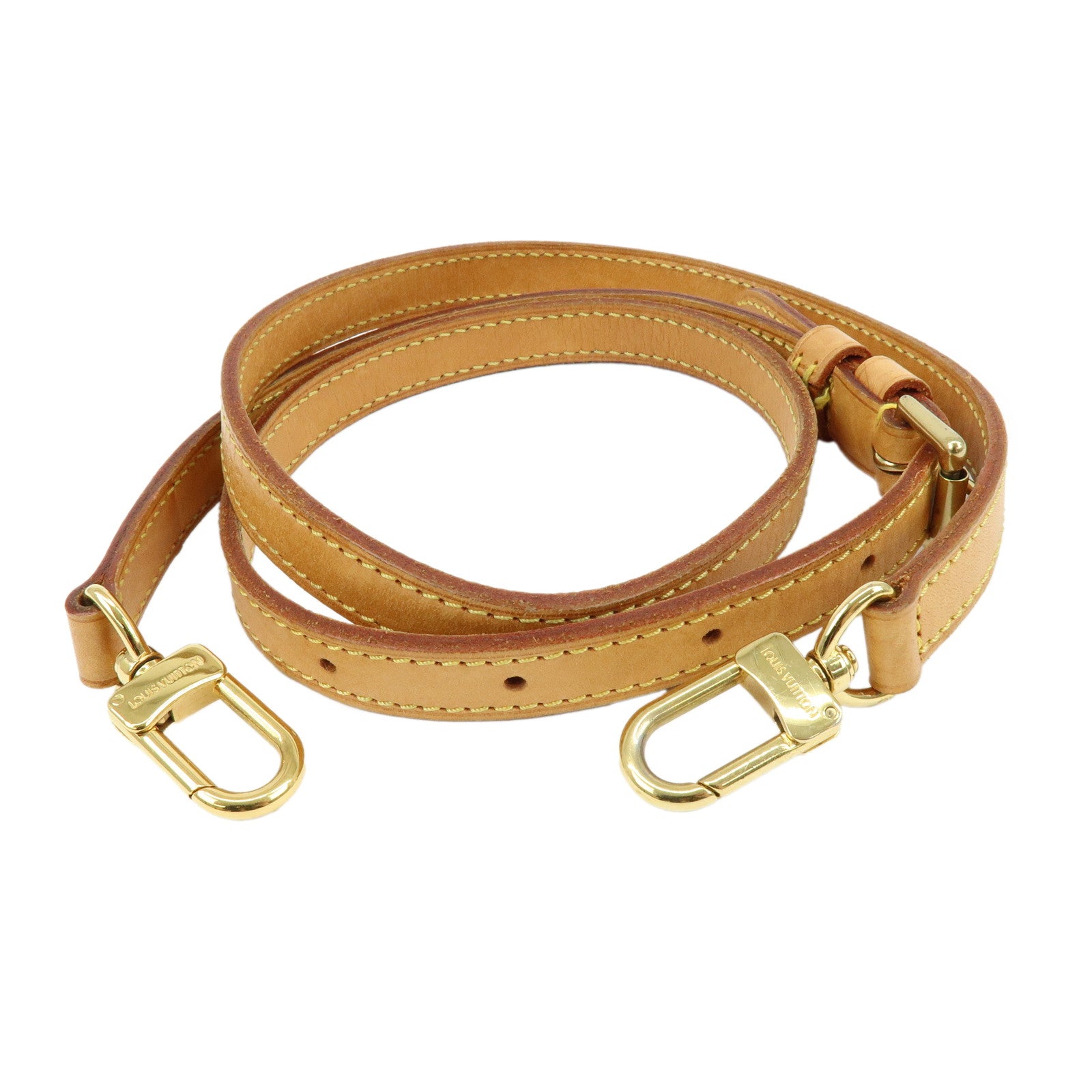 Louis Vuitton Adjustable Leather Shoulder Strap 120cm 1.6cm J52312
