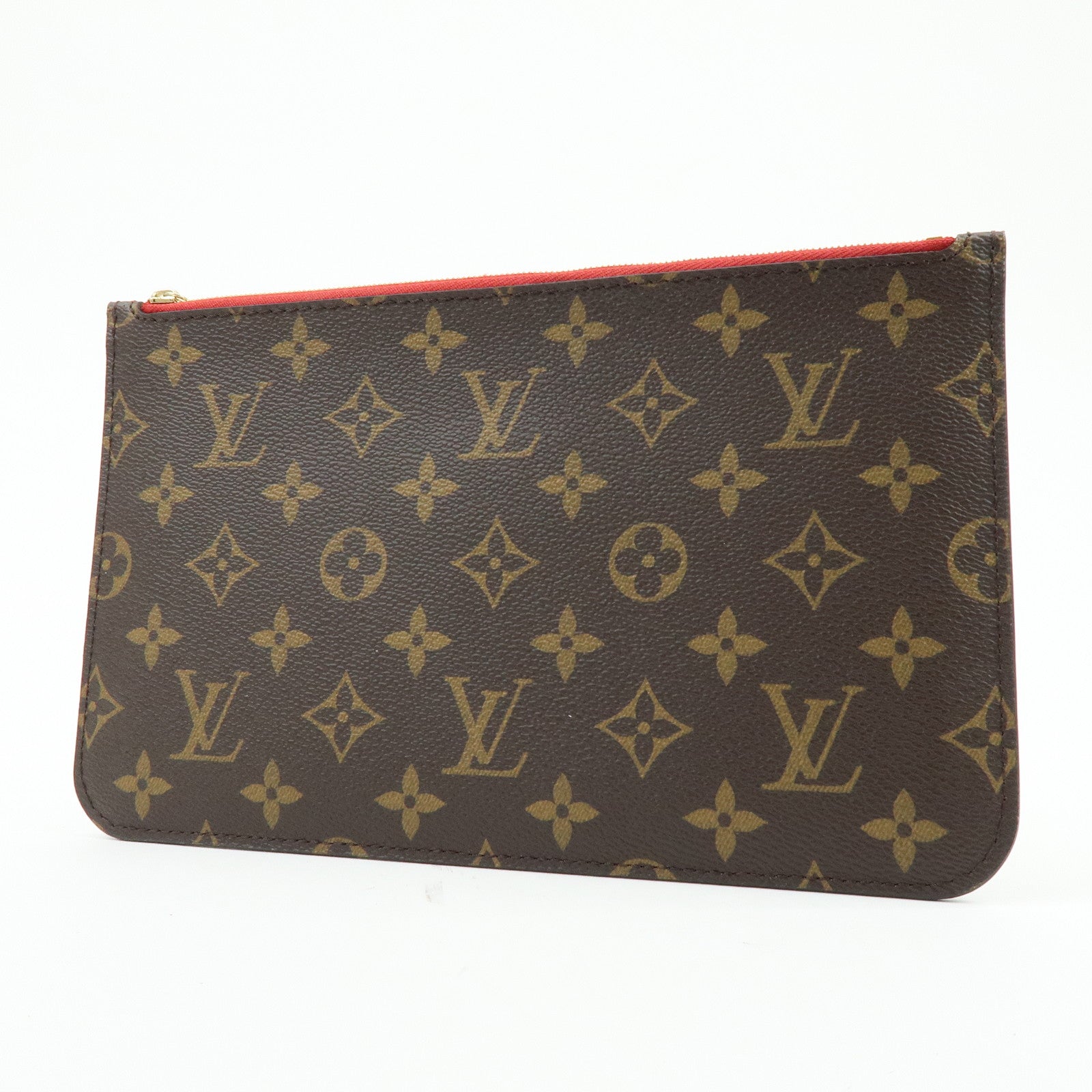 Louis Vuitton Monogram Canvas Leather Pouch for Neverfull MM M41177