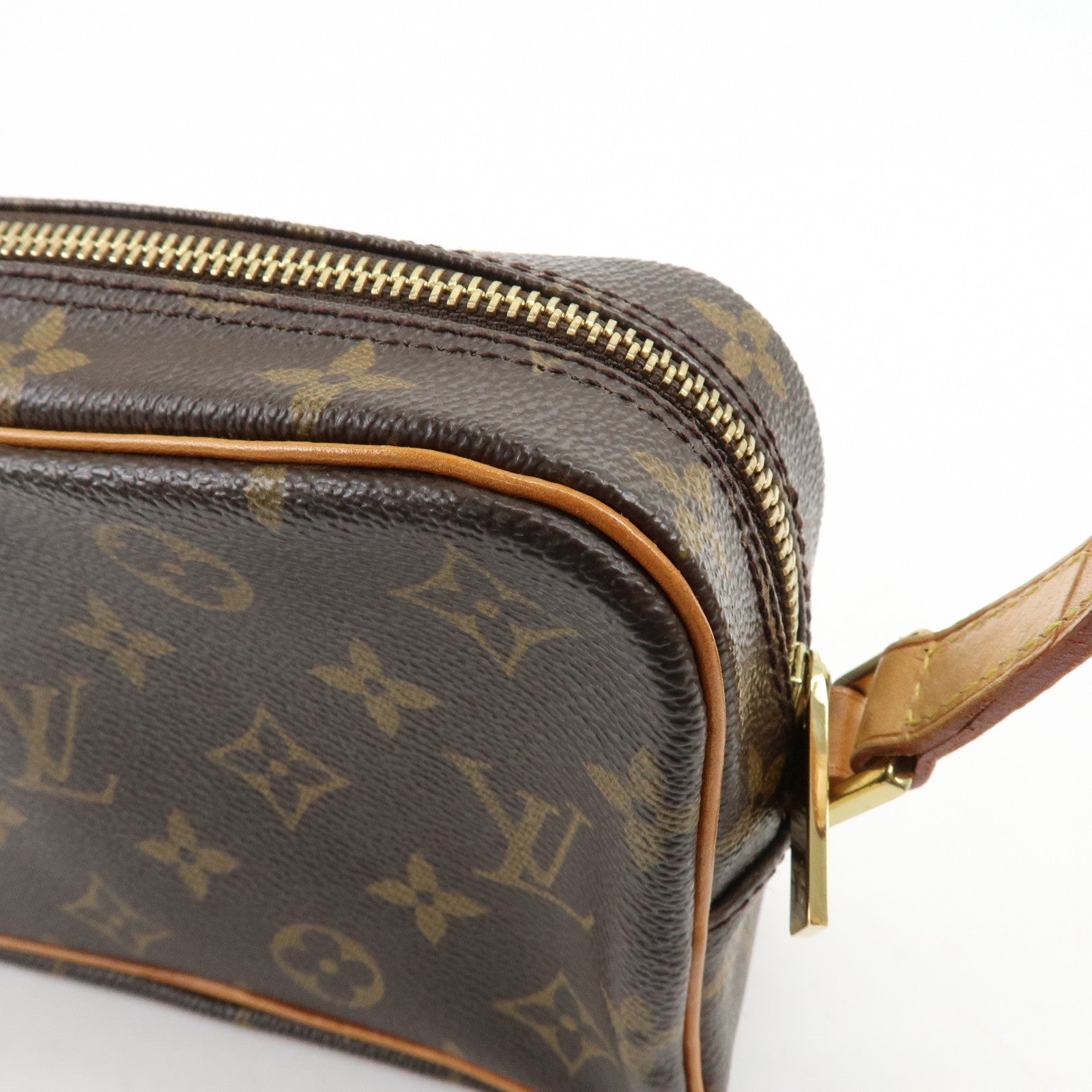 Louis Vuitton Monogram Pochette Cite Shoulder Bag Brown M51183