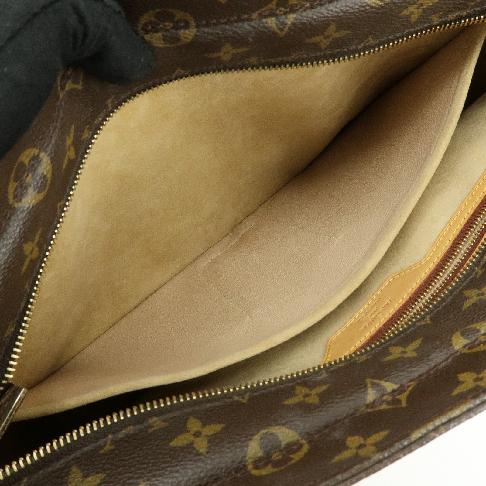 Louis Vuitton Monogram Luco Tote Bag Shoulder Bag Brown M51155