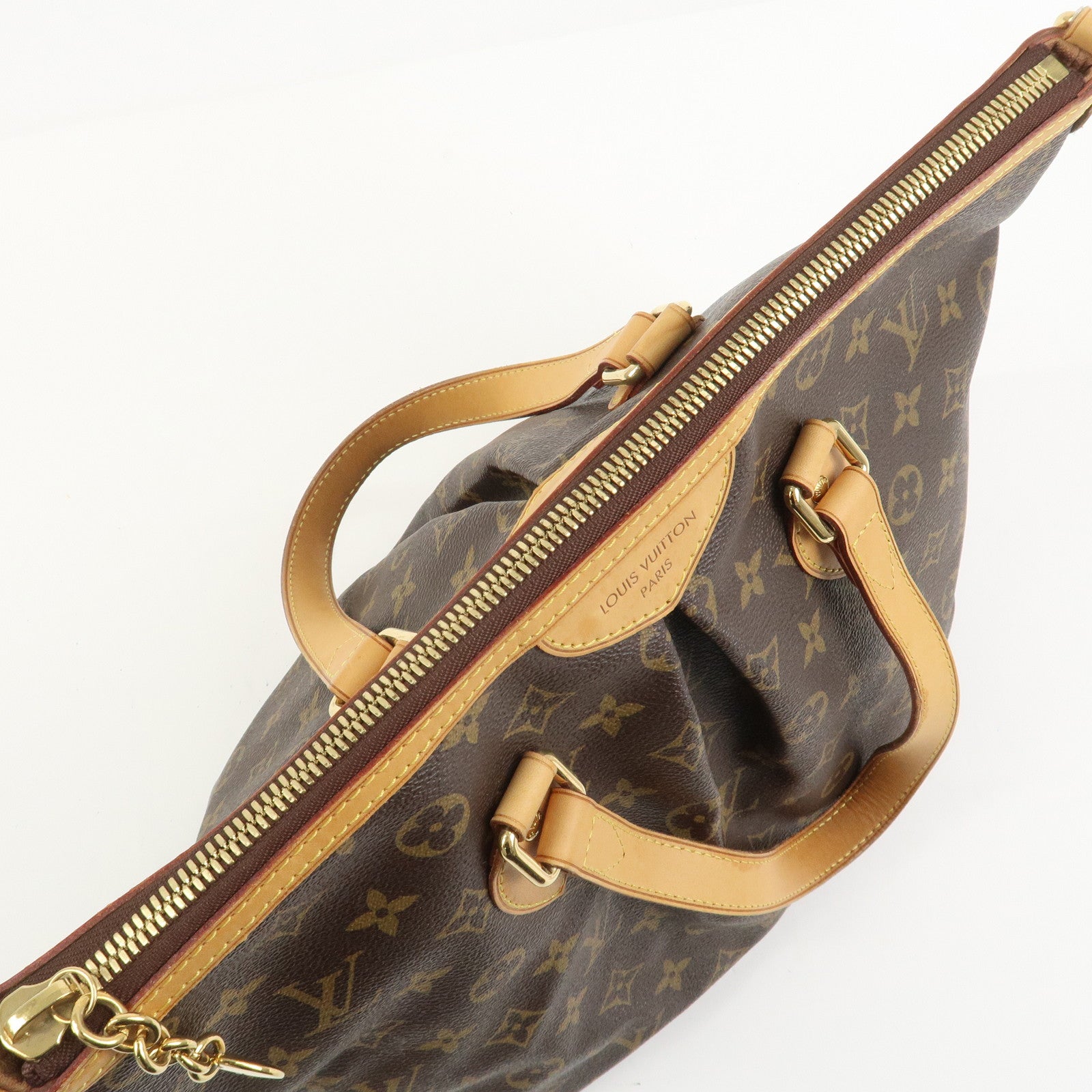 Louis Vuitton Monogram Palermo PM 2Way Bag Hand Bag Brown M40145