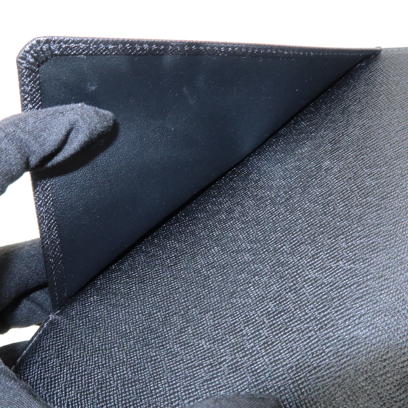 Louis Vuitton Epi Agenda MM Planner Cover Noir Black R20042