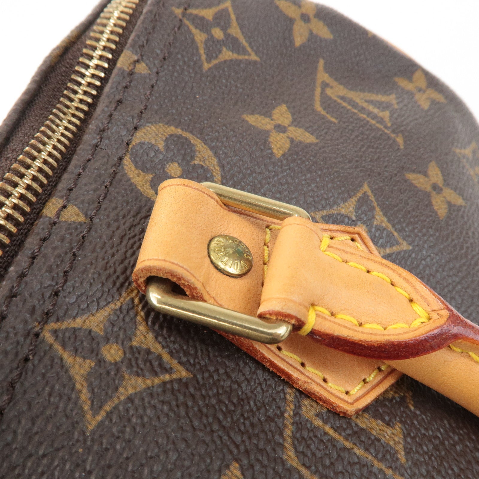 Louis Vuitton Monogram Speedy 30 Hand Bag Boston Bag M41526 Used