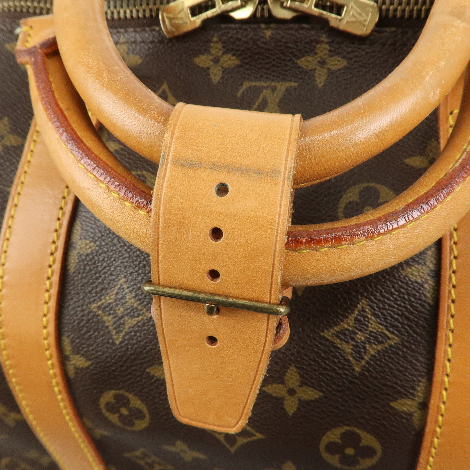 Louis Vuitton Monogram Keep All Bandouliere 60 Boston Bag M41412