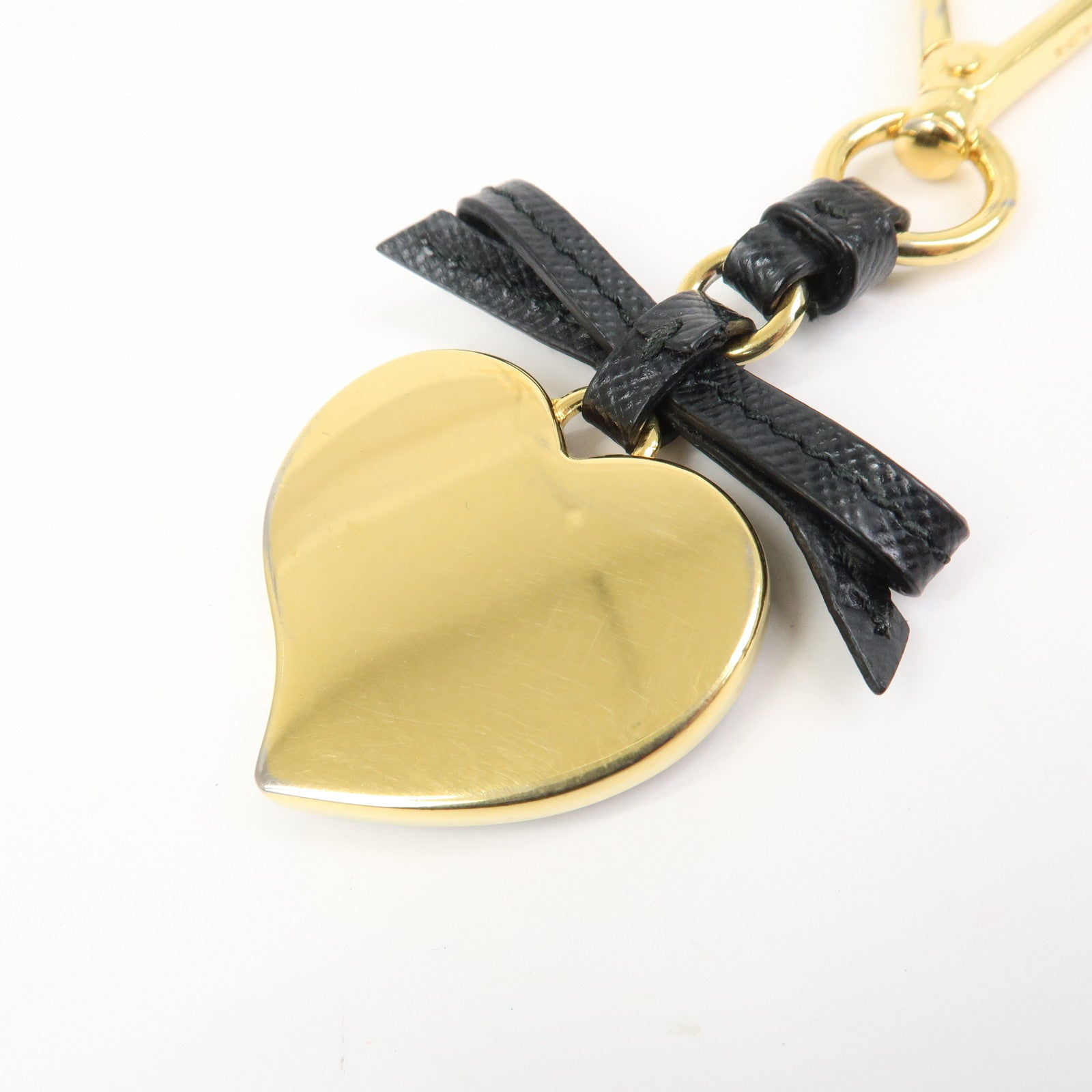 PRADA Saffiano Leather Metal Set of Key Chain 1TL126/2PP080