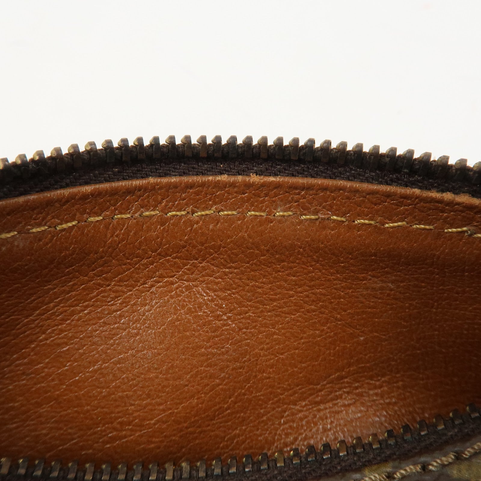 Louis Vuitton Monogram Mini Pouch for Papillon Bag Old Style Brown