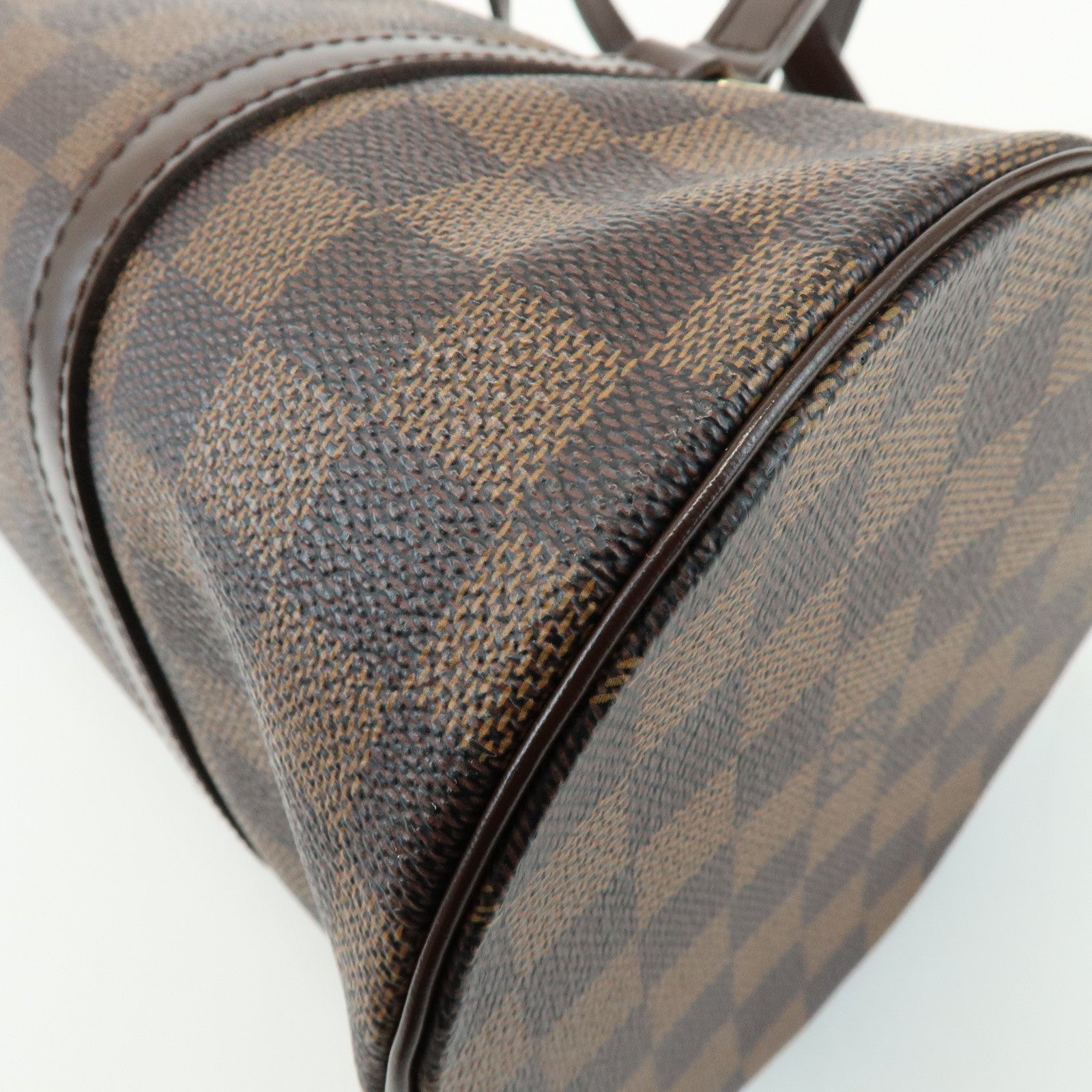 Louis Vuitton Damier Ebene Papillon 30 Hand Bag Brown N51303