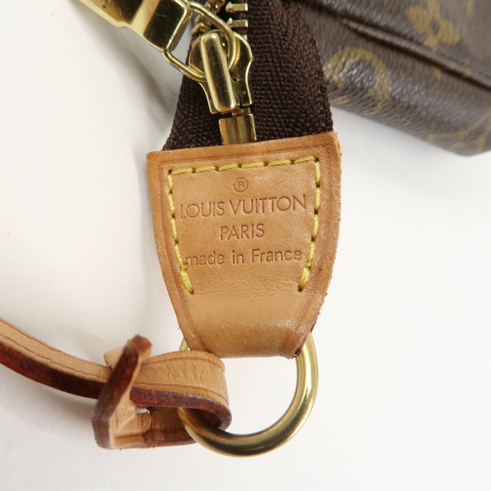 Louis Vuitton Monogram Pochette Accessoires Pouch Hand Bag M51980