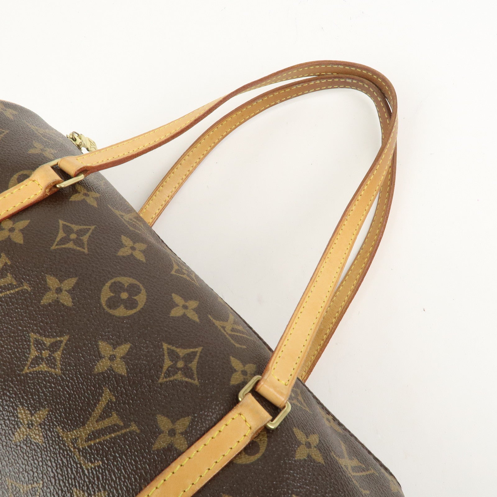 Louis Vuitton Monogram Papillon 30 Hand Bag Brown M51385