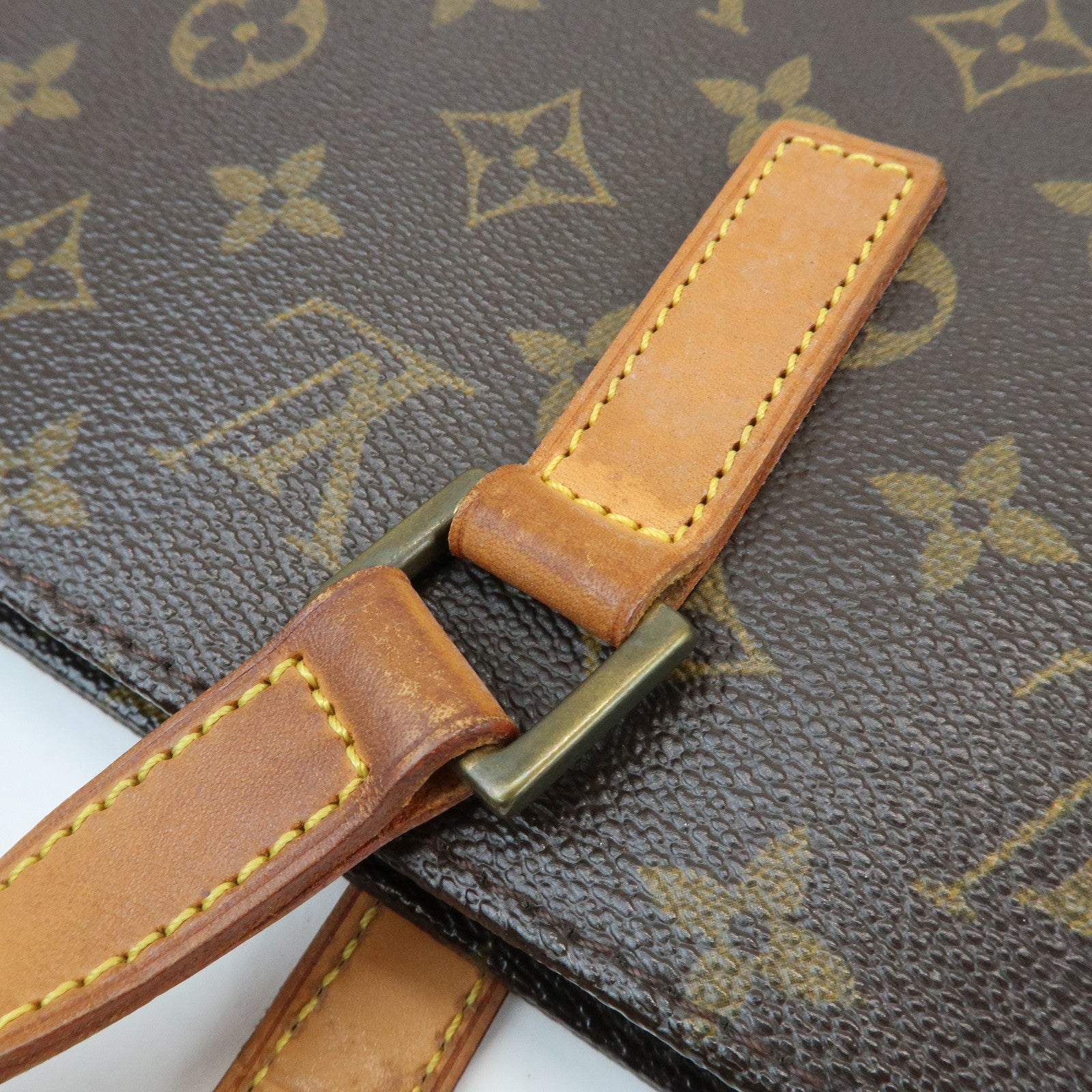 Louis Vuitton Monogram Luco Tote Bag Shoulder Bag Brown M51155