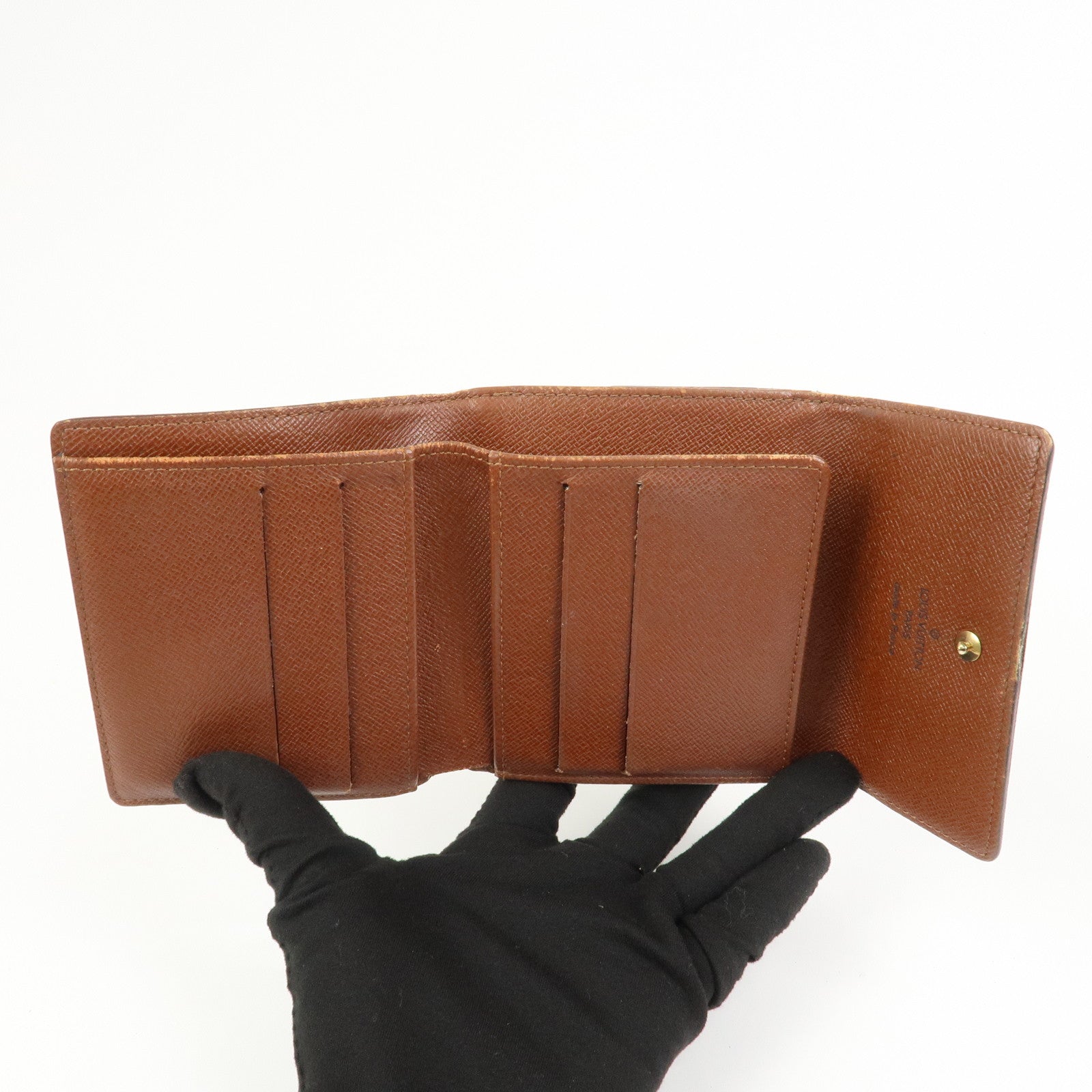 Louis Vuitton Monogram Set of 3 Wallets Brown M61652/M61660