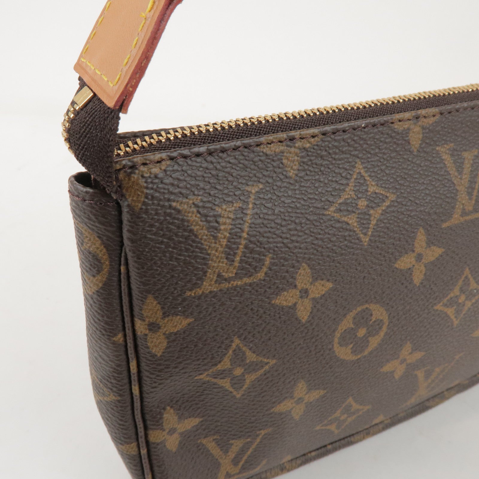 Louis Vuitton Monogram Pochette Accessoires Pouch Hand Bag M51980