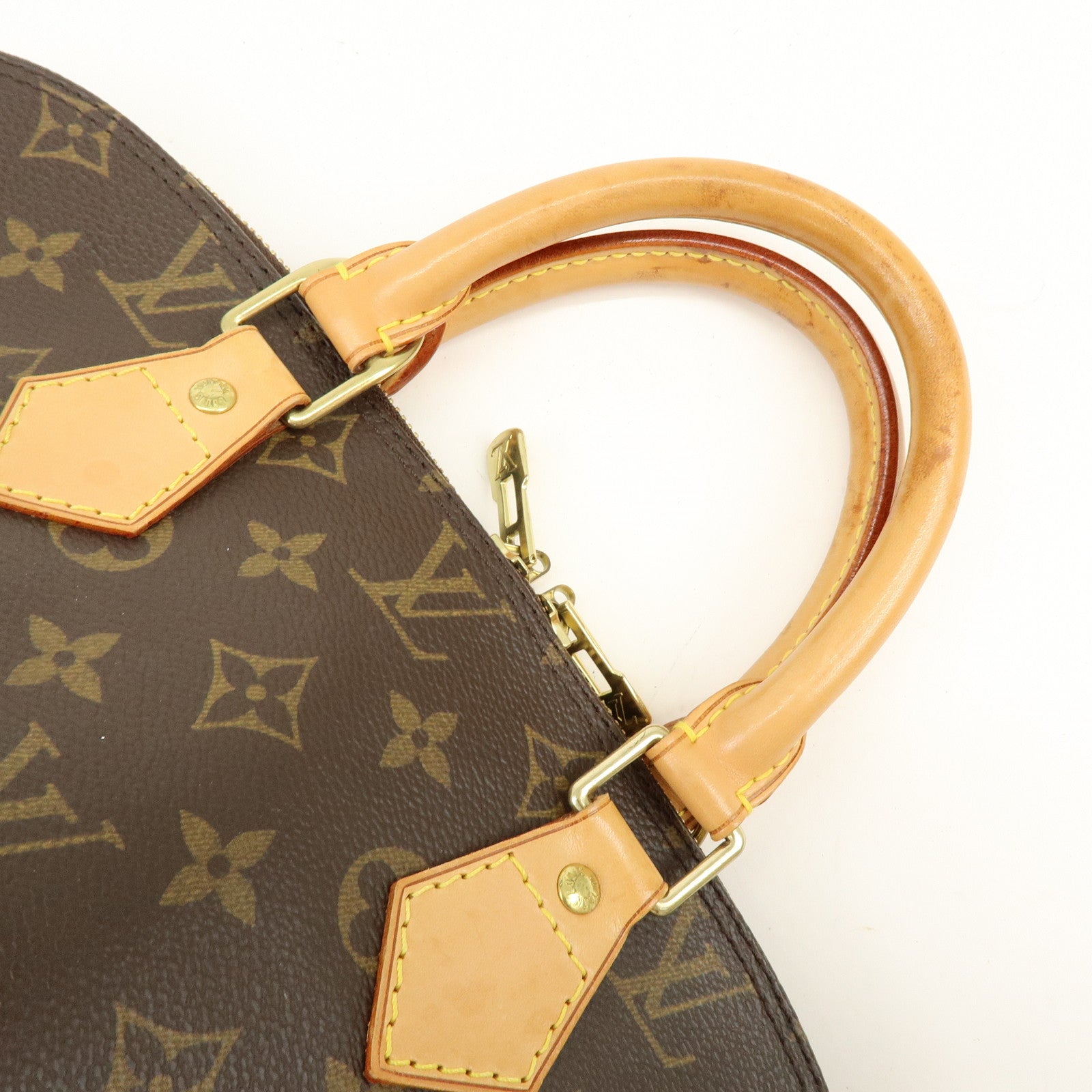 Louis Vuitton Monogram Alma Hand Bag Brown M51130