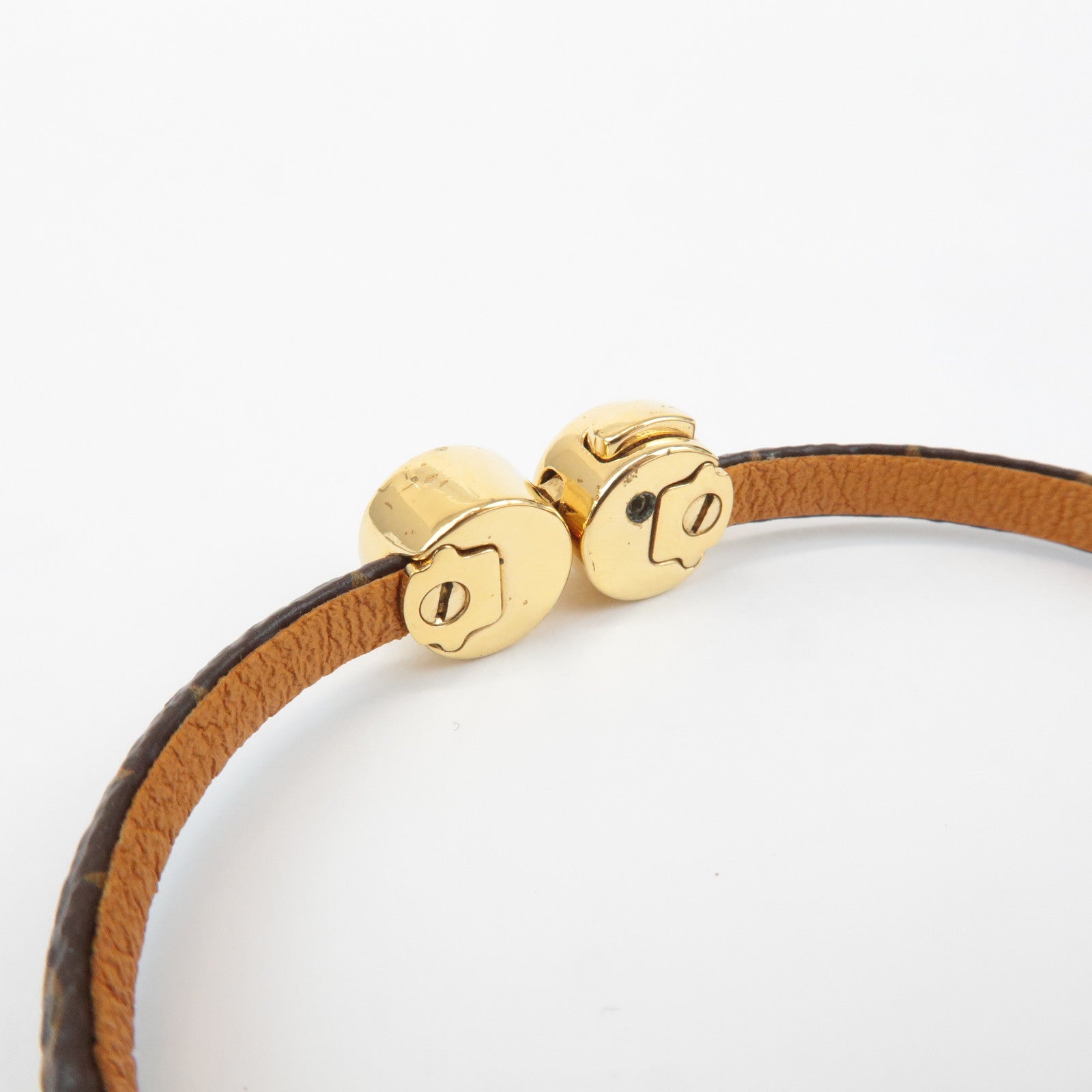 Louis Vuitton Monogram Canvas Hysteric Mini Bracelet M6407E Used