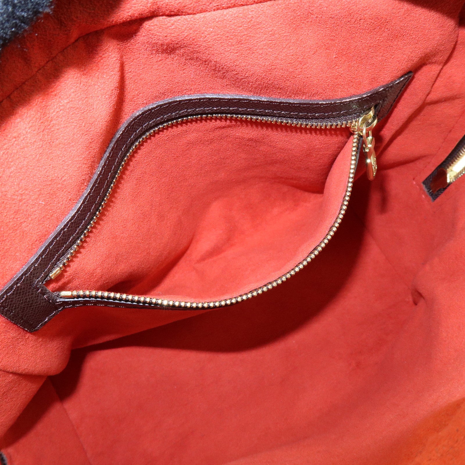 Louis Vuitton Damier Canvas Brera Hand Bag Ebene N51150