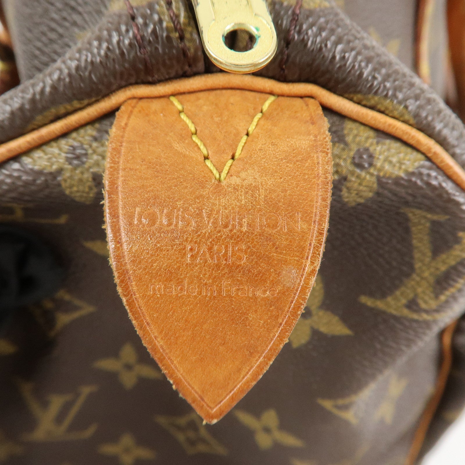 Louis Vuitton Monogram Speedy 30 Boston Bag Hand Bag Brown M41526
